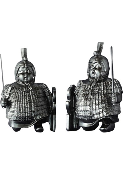 Antik Terracotta Heykeli Dekorasyon Için Ayakta Diz Çökmüş (Yurt Dışından)