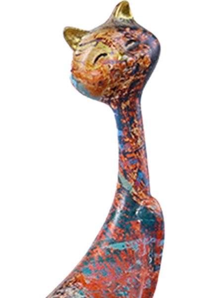 Çift Kedi Heykelcik Hayvan Heykeli Yatak Odası Dolabı Evi (Yurt Dışından) modelleri