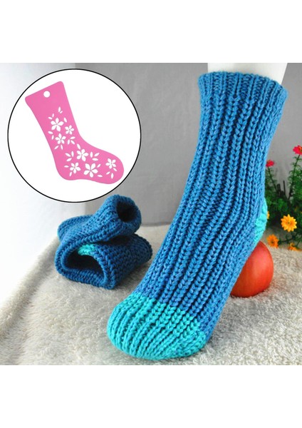 Örgü Croche Sockst I Engelleme Panosu Için Çorap Engelleme Şablonu (Yurt Dışından) fırsatları
