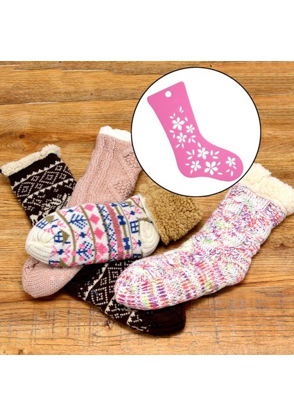 Örgü Croche Sockst I Engelleme Panosu Için Çorap Engelleme Şablonu (Yurt Dışından) indirimleri