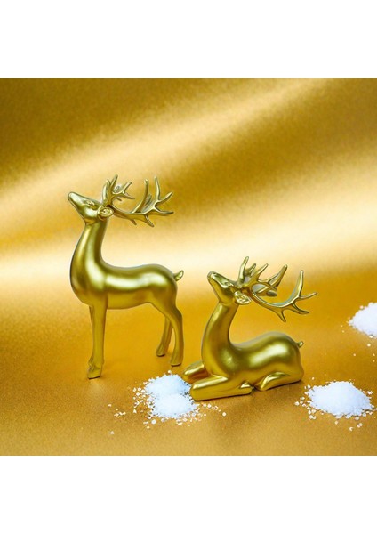 2x Ren Ği Heykelcikleri Elk Ği Heykeli Oturma Odası Için (Yurt Dışından) indirimleri