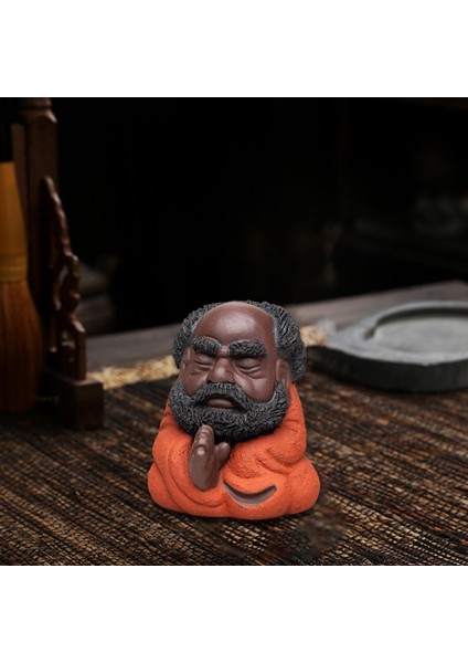 Bodhidharma Heykelcik Çay Pet Centerpiece Çay I Için Minyatür Heykelcik (Yurt Dışından) modelleri