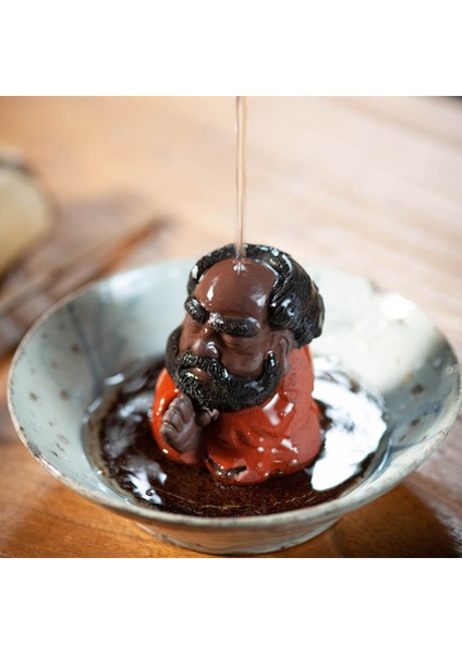Bodhidharma Heykelcik Çay Pet Centerpiece Çay I Için Minyatür Heykelcik (Yurt Dışından) indirimleri
