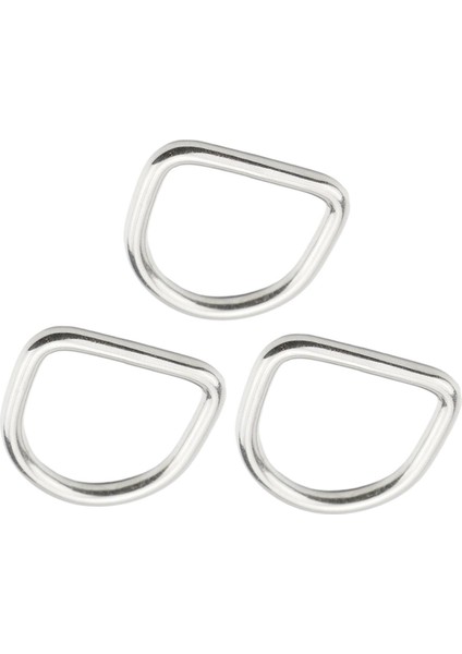 3 D Yüzükler Dıy Ş El Sanatları Için Dayanıklı Paslanmaz Çelik Döngü 5.5 cm x 5 cm (Yurt Dışından)