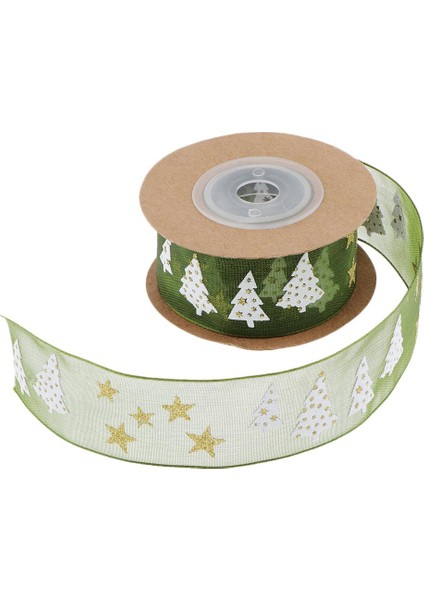 1 /5 M Noel Grogren Kurdele Hediye Paketleme Dekor Yeşil (Yurt Dışından) modelleri