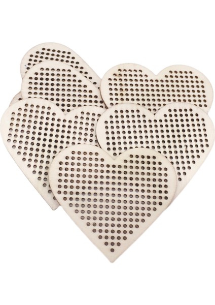 30 Ş Kolye Boş Ahşap Şekiller Dekoratif El Sanatları Için Dıy El Yapımı 7.7x7 cm (Yurt Dışından) fiyatları