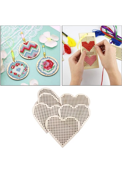 30 Ş Kolye Boş Ahşap Şekiller Dekoratif El Sanatları Için Dıy El Yapımı 7.7x7 cm (Yurt Dışından) modelleri
