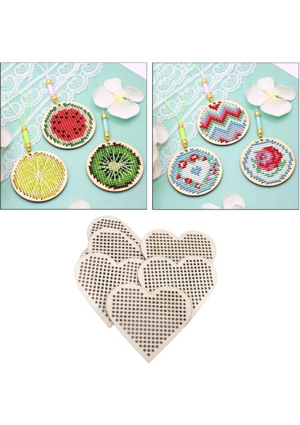 30 Ş Kolye Boş Ahşap Şekiller Dekoratif El Sanatları Için Dıy El Yapımı 7.7x7 cm (Yurt Dışından) fırsatları