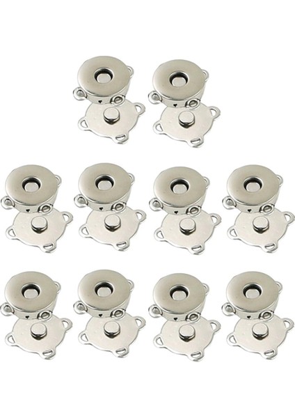 30 Çok Amaçlı Metal Snap Düğmesi Dıy Cüzdan Çanta El Sanatları (Yurt Dışından) fiyatları