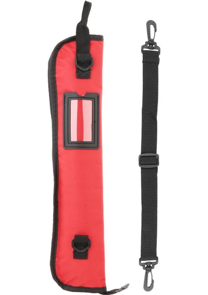 Oxford Ş Davul Kılıfı Omuz Askısı 4/12 Çift Çubuk Kırmızı Kırmızı 8 Çubuk (Yurt Dışından)