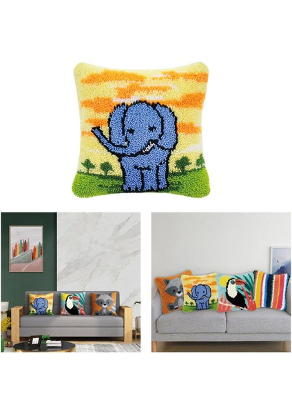 Dıy Kitleri Halı Halı Ik Ik Örtüsü Tığ Işi El Sanatları, Boş Fil (Yurt Dışından) fırsatları