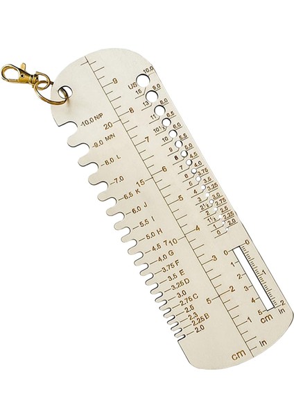 Örgü Tığ Cetvel Ölçme Cihazı (Yurt Dışından)