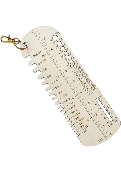 Örgü Tığ Cetvel Ölçme Cihazı (Yurt Dışından) fiyatları