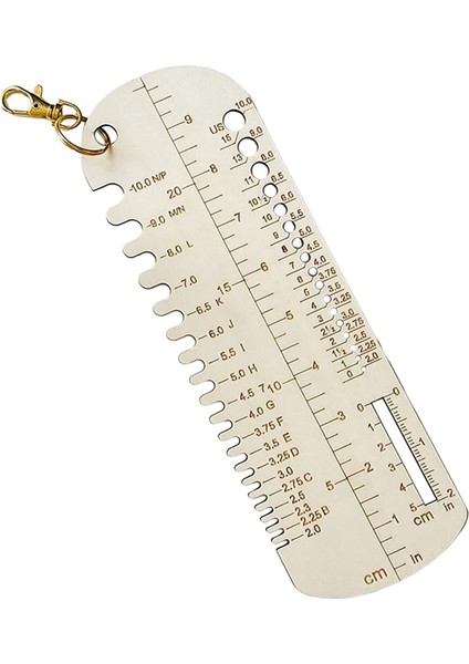 Örgü Tığ Cetvel Ölçme Cihazı (Yurt Dışından) modelleri