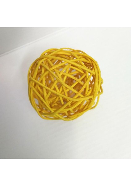 10 Delikli El Yapımı Dekoratif Hası Toplar Sarı (Yurt Dışından) fırsatları