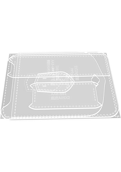 7x Akrilik Şeffaf Şablon Dıy Deri El Sanatları Deri El Sanatları Desen Stencil (Yurt Dışından) fiyatları