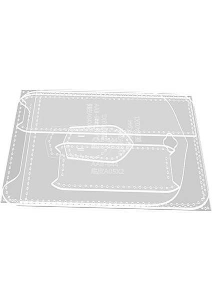 7x Akrilik Şeffaf Şablon Dıy Deri El Sanatları Deri El Sanatları Desen Stencil (Yurt Dışından) modelleri