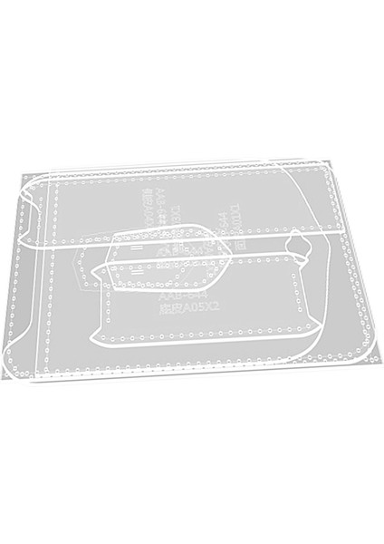 7x Akrilik Şeffaf Şablon Dıy Deri El Sanatları Deri El Sanatları Desen Stencil (Yurt Dışından) fırsatları