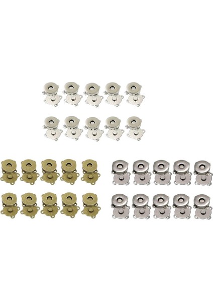 30 Çok Amaçlı Metal Snap Düğmesi Dıy Cüzdan Çanta El Sanatları (Yurt Dışından) indirimleri