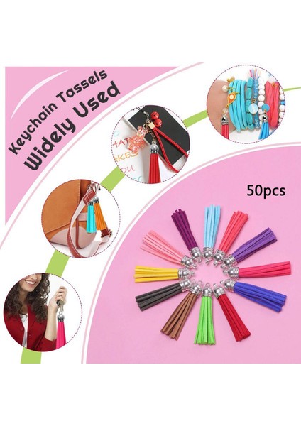 50 Ik Püsküller Kolye Cep Telefonu Sapanlar Zanaat 50 (Yurt Dışından) fırsatları