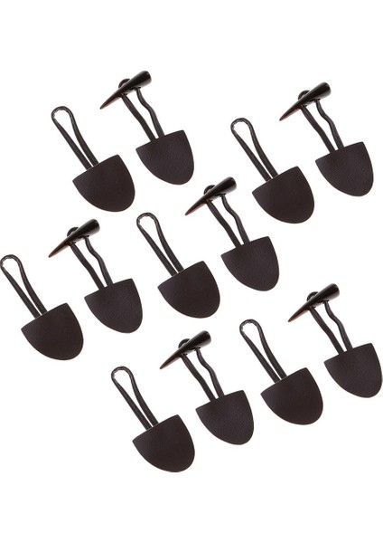 6 Çift Pu Geçiş Düğ Mont Ceketler Dıy Ş El Sanatları Coffee1 (Yurt Dışından)