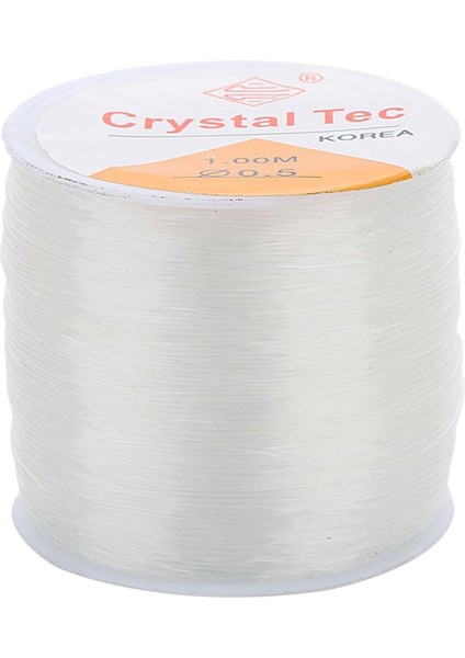Dıy Kolyeleri Için Elastik Şeffaf Kristal Ipliklerin Rulosu, 0.7 mm (Yurt Dışından) fiyatları