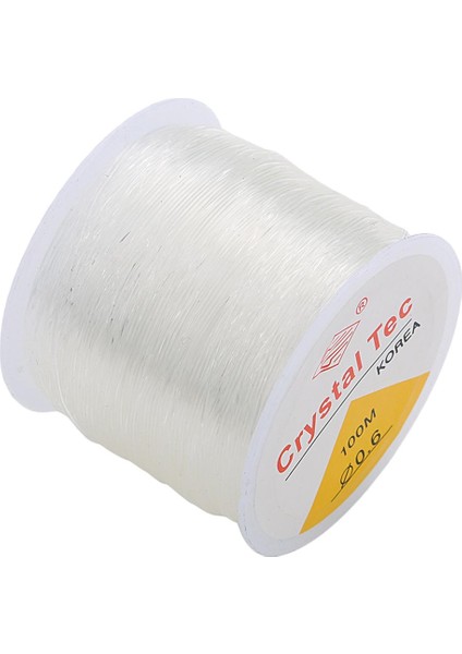 Dıy Kolyeleri Için Elastik Şeffaf Kristal Ipliklerin Rulosu, 0.7 mm (Yurt Dışından) modelleri