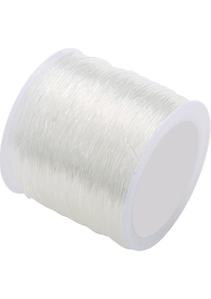 Dıy Kolyeleri Için Elastik Şeffaf Kristal Ipliklerin Rulosu, 0.7 mm (Yurt Dışından) indirimleri