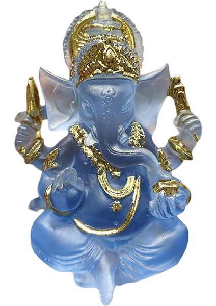 Oturma Odası Mavi Için Oturan Buda Heykeli Heykel Üstü Dekorasyonu (Yurt Dışından) modelleri