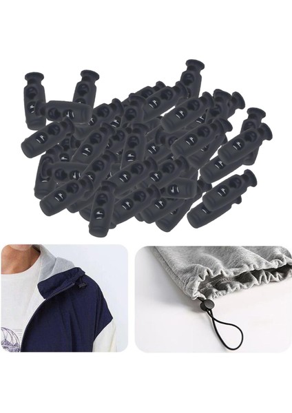 100X Kilidi Uç Geçiş Yayı Ipli Durdurucu Sürgülü Yürüyüş 8mm (Yurt Dışından)