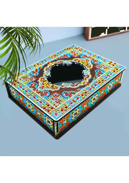 5d Elmas Mozaik Saklama Kutusu Masaüstü Dekor Stilleri (Yurt Dışından) modelleri