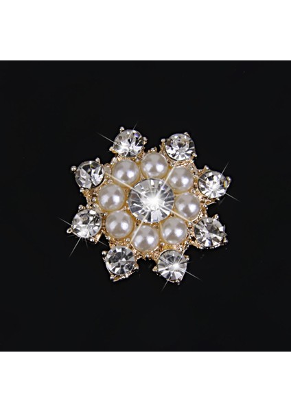 10 Parçalı Yuvarlak Inci Taklidi Flatback Düğmeler Gelinlik Süsleme H (Yurt Dışından) fiyatları