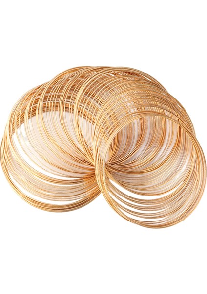 Hafı Mücevherat Güçlü 100 Döngüler Ince Takı Metal Tel Dıy Altın Için (Yurt Dışından)