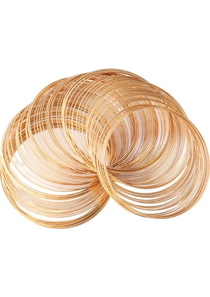 Hafı Mücevherat Güçlü 100 Döngüler Ince Takı Metal Tel Dıy Altın Için (Yurt Dışından)