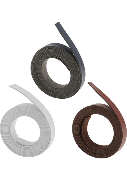 2 Metre Pu Kayış Şeritleri El Sanatları Dıy Kırmızı (Yurt Dışından) indirimleri