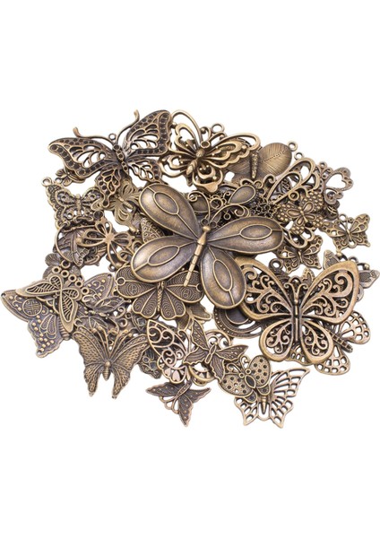 Charms Kolye Çinko Alaşı Metal Takı I Yapımı Için (Yurt Dışından)