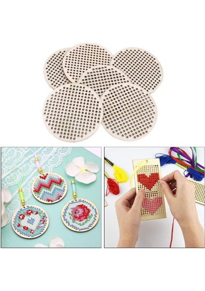 30 Ş Kolye Boş Ahşap Şekiller Dekoratif El Sanatları Için Dıy El Yapımı 6.5 cm Yuvarlak (Yurt Dışından) indirimleri