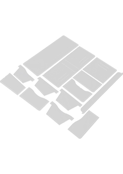 13 , Akrilik, Kısa Cüzdan Ş Ş, Dıy I (Yurt Dışından)