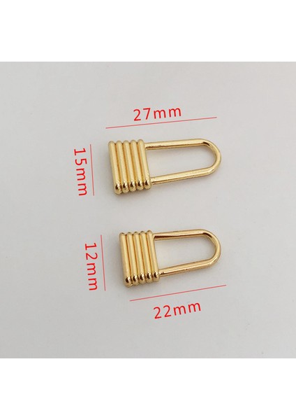 10 Metal Fermuar Kafaları Yedek Takımı Çekme Sekmesi Zip Etiketleri (Yurt Dışından) modelleri