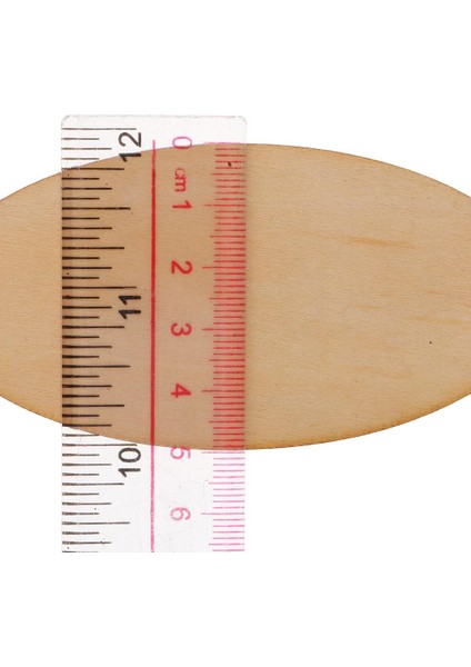 ve El I Için 1,5 mm Kalın Bitmemiş Ahşap Oval Cipsler 100 x 50 mm - 10 (Yurt Dışından) fırsatları