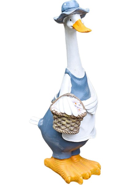 Ördek Heykeli Bahçe Heykeli Dekor Koleksiyonları, Sevimli Ördek Kapalı Açık Bahçe B Gri (Yurt Dışından) fiyatları