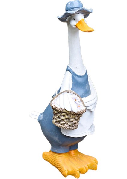 Ördek Heykeli Bahçe Heykeli Dekor Koleksiyonları, Sevimli Ördek Kapalı Açık Bahçe B Gri (Yurt Dışından) modelleri