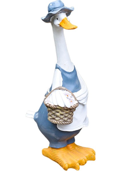 Ördek Heykeli Bahçe Heykeli Dekor Koleksiyonları, Sevimli Ördek Kapalı Açık Bahçe B Gri (Yurt Dışından) fırsatları