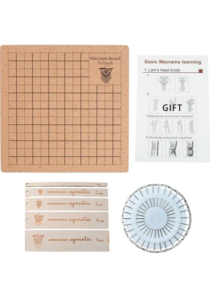 Düğüm Ipi Ölçme Tığ Için Makrome Tahtası ve Pimler Örgü I (Yurt Dışından) fırsatları