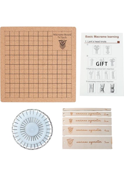 Düğüm Ipi Ölçme Tığ Için Makrome Tahtası ve Pimler Örgü I (Yurt Dışından) indirimleri