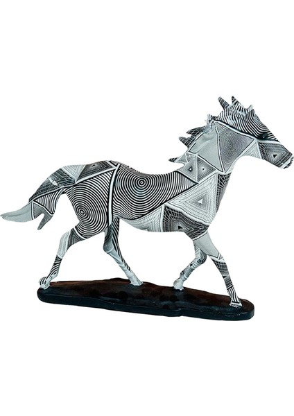 Reçine Figürler Heykelleri Dekoratif At Heykelleri Yürüyüş Şeritleri (Yurt Dışından) fırsatları