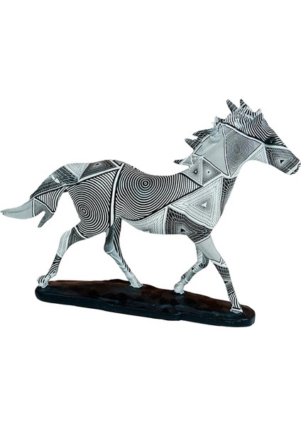 Reçine Figürler Heykelleri Dekoratif At Heykelleri Yürüyüş Şeritleri (Yurt Dışından) indirimleri