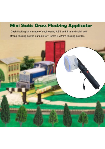 Modelleme Ğ,5 cm Için Taşınabilir Flok Makinesi Çim Aplikatü (Yurt Dışından) indirimleri