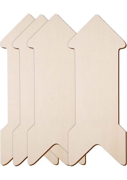 4x Bitmemiş Boş Dekoratif Boyasız Ahşap (Yurt Dışından) fırsatları