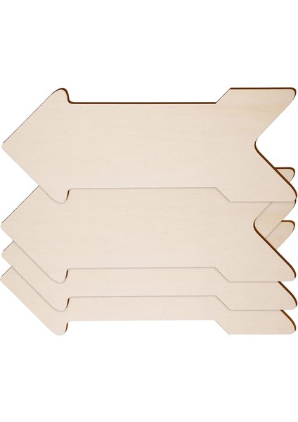 4x Bitmemiş Boş Dekoratif Boyasız Ahşap (Yurt Dışından) indirimleri